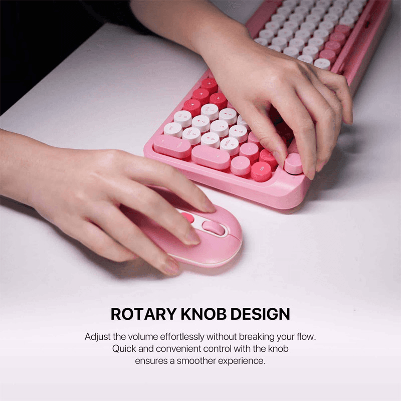 Combo mis tastatura wireless Fantech WK-899 GO mochi101 boja yellow, blue - Periferija