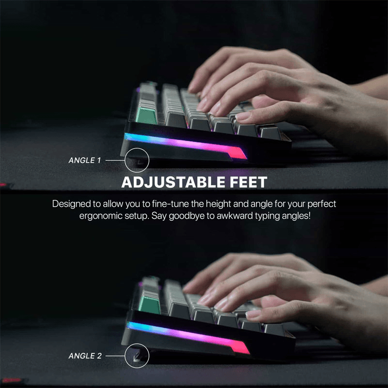 Tastatura Mehanicka Gaming Fantech MK914 RGB Atom PRO96 Wireless Saturn ( switch) boja blue, red - Periferija