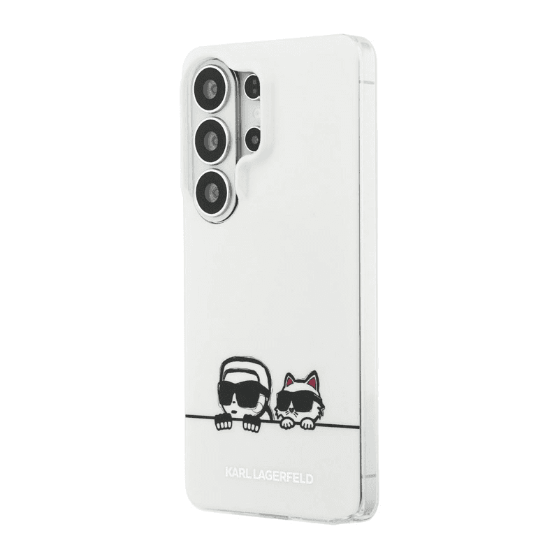 Maska Karl Lagerfeld IML Peekaboo Karl&Choupette MagSafe za Samsung S26 Ultra/ S948B boja black, white - Maske za telefone