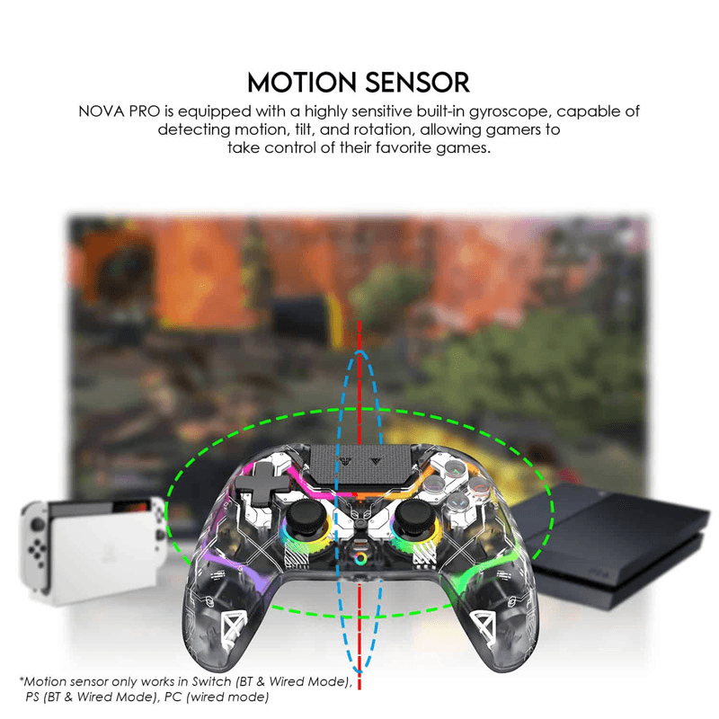 Joypad wireless Fantech WGP14V2 NOVA PRO multiplatform boja blue, black - Gejmpad za PS5