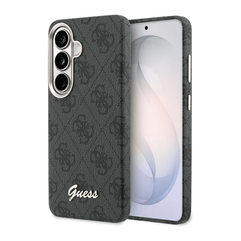 Guess case 4G Script MagSafe for Samsung S26/ S941B black - Maske za telefone