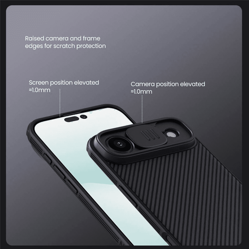 Nillkin case CamShield Pro Magnetic for iPhone Air black - Phone cases