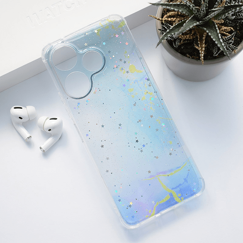 Maska Fluid Color za Xiaomi Redmi 13 4G (EU) . boja light_blue, dark_blue, green - Maske za telefone