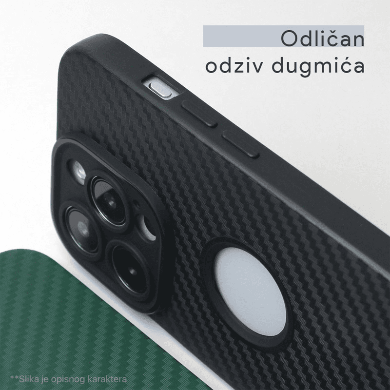 Maska Carbon Prop za Honor X8c boja black, blue, green - Maske za telefone
