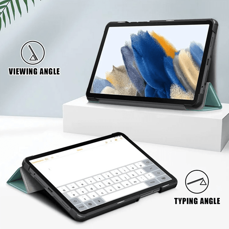 Maska na preklop Tablet Stripes za Samsung Tab S9/ X710/ S9 FE/ X510/ S10 FE/ X520 boja black, pink, green - Tableti