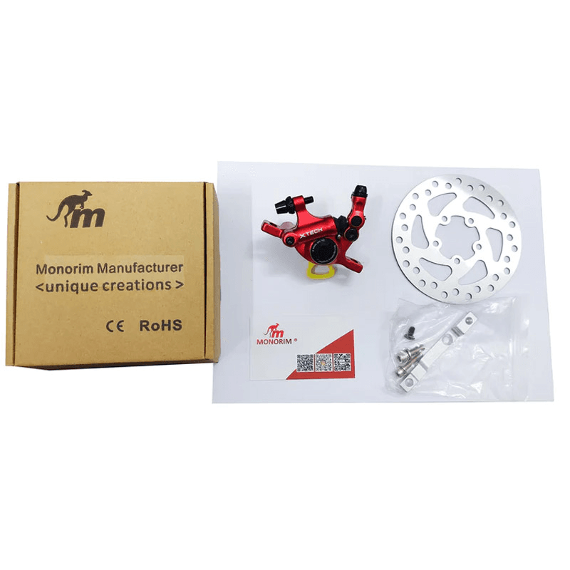 Assembly for braking with standard disc for Xiaomi M365 and M365 Pro red - Accessories