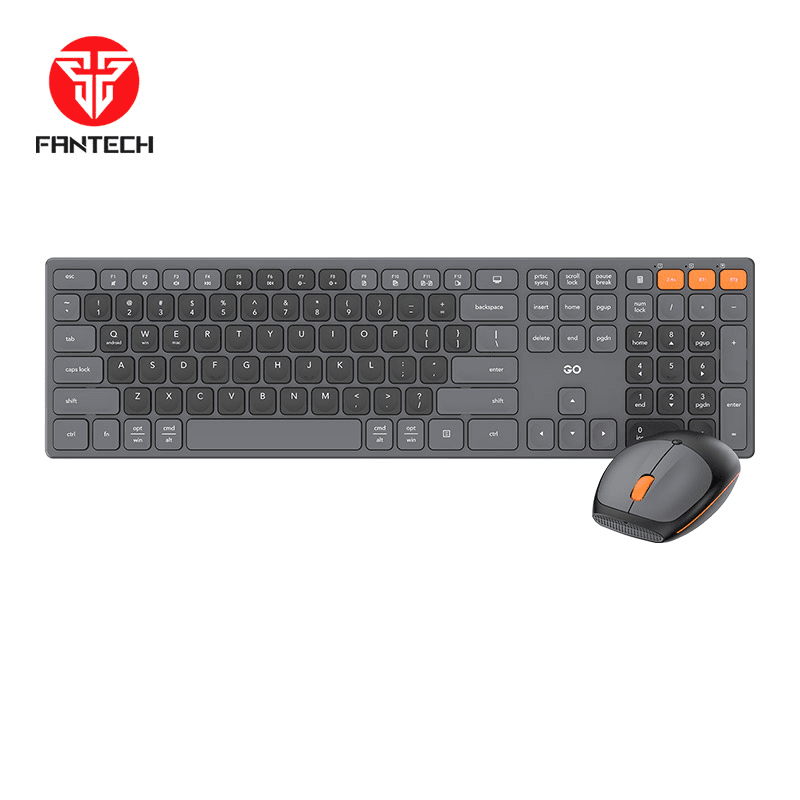 Mouse and keyboard combo wireless Fantech WK-895 gray - Periferija