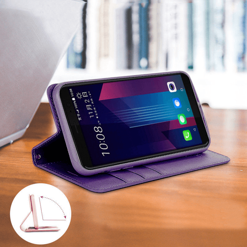 Чехол-книжка Hanman Minor для Huawei Honor View 20 чёрный. - Maske za telefone