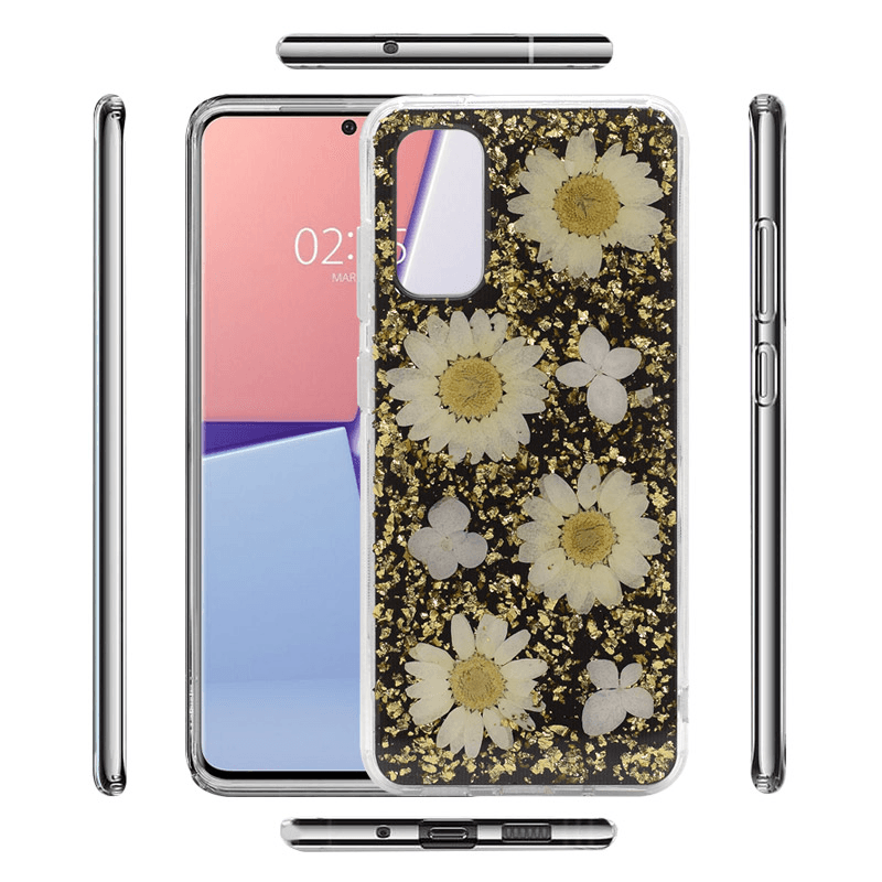 Чехол Platina Flower для Samsung S20/ G980F чёрный - Maske za telefone