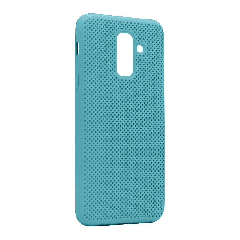 Чехол Buzzer Net для Samsung A6 Plus/ A605G (2018) светло-голубой. - Maske za telefone