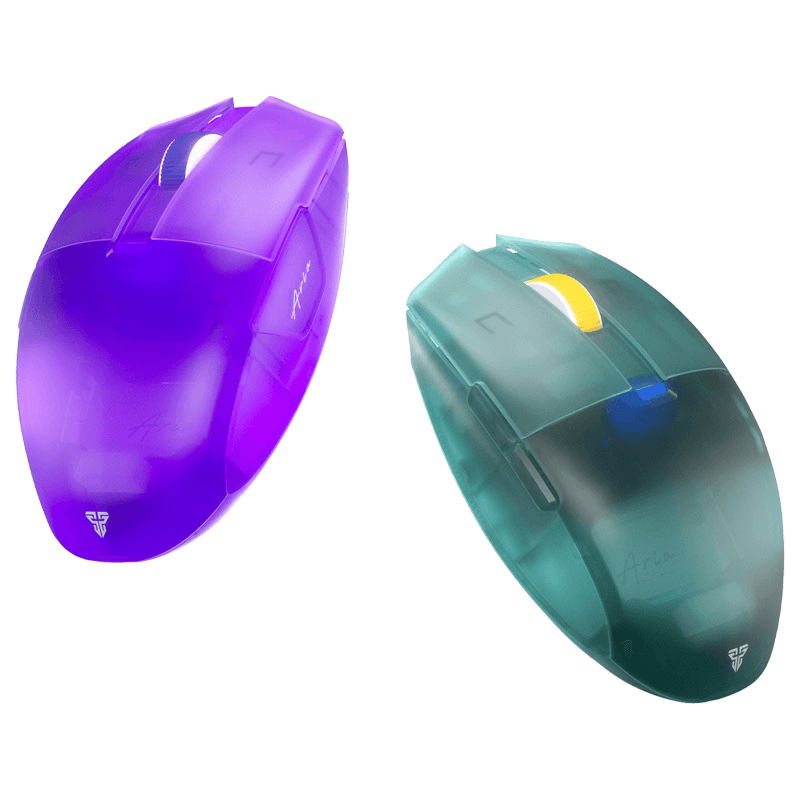 Мышь Wireless Gaming Fantech XD7 Aria синий с ковриком Fantech MP353 Agile синий - Periferija