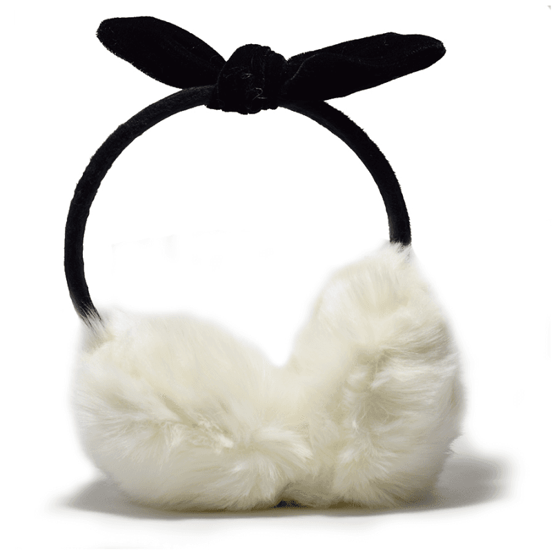 Slusalice KEEKA Earmuff U-10 boja black, white, brown - Zicne slusalice