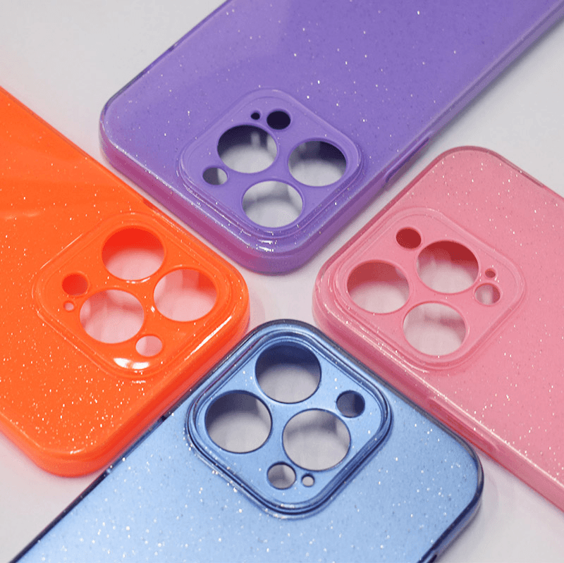 Maska Flash Crystal za iPhone 16 boja blue, purple, pink - Maske za telefone