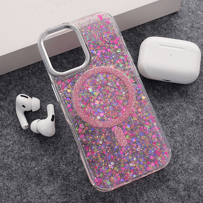 Mag case Case Glue for iPhone 17 pink - Maske za telefone