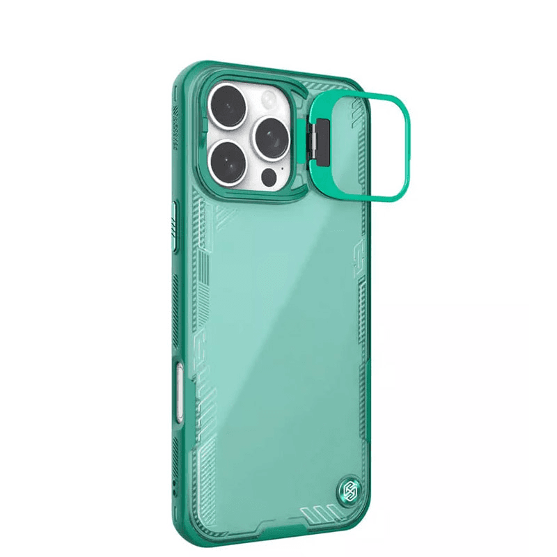 Чехол Nillkin Iceblade Prop для iPhone 16 Pro чёрный (с otvorom для kameru) - Maske za telefone