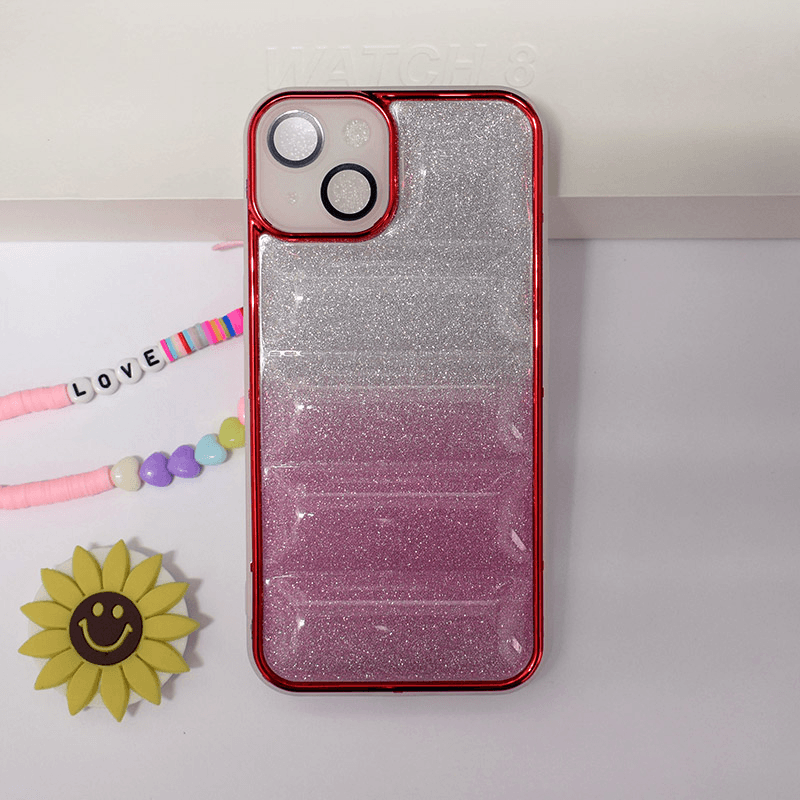 Case Shine Pillow 2in1 for iPhone 13 red. - Maske za telefone