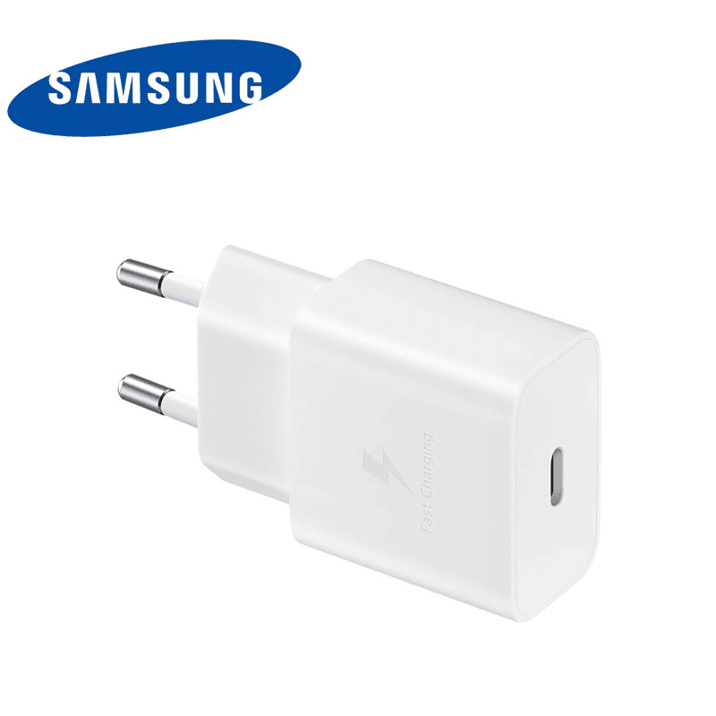 Kucni punjac Samsung Type-C + kabel Type-C (EP-T1510) snaga 15W boja white, black - Punjači i kablovi