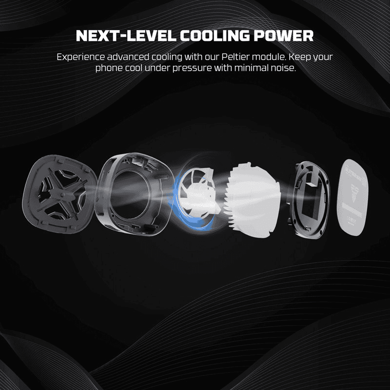 Cooler za telefon Fantech PCM10 GLESTER MAX RGB crni - Napajanja (PSU)