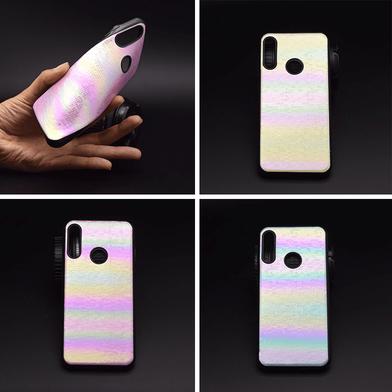 Maska Rainbow Mosaic za Samsung M10 boja pink, blue, white - Maske za telefone