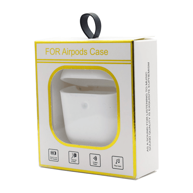 Zastitna futrola za Airpods boja black, white, red, dark_blue, pink, yellow, light_blue, gray, blue - Maske za telefone