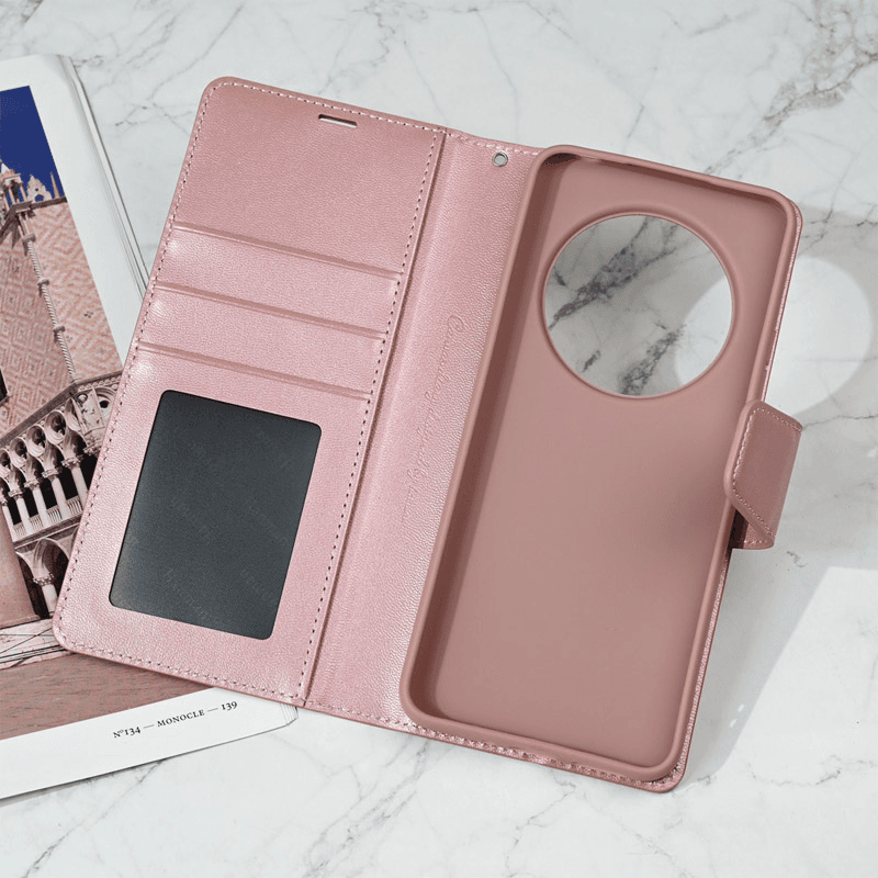 Maska na preklop Hanman Mill za Xiaomi Redmi 14C/ A4 (2024) boja black, pink - Maske za telefone