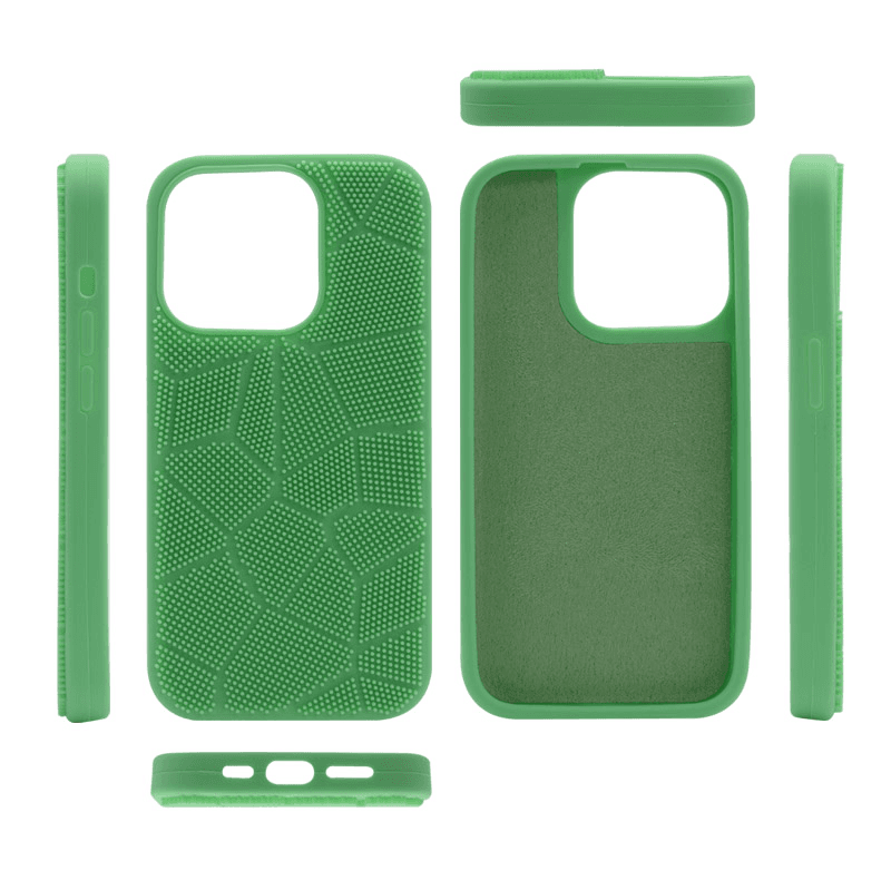 Maska Sand za iPhone 14 Pro . boja pink, green - Maske za telefone