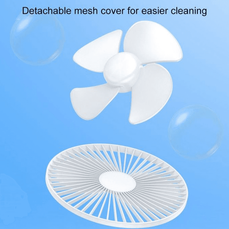 Ventilator sa podesivom visinom i daljinskim upravljacem boja white, pink - Razno