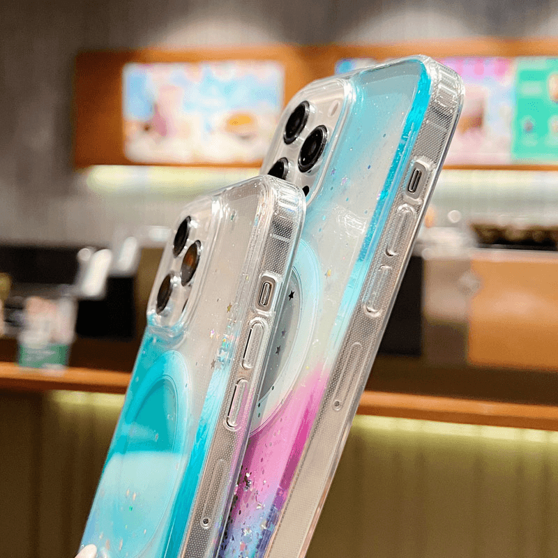 Чехол Mag Case Sparkly для Samsung S23 Ultra/ S918B Tip2 - Maske za telefone