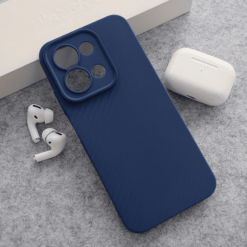 Maska Carbon Prop za Xiaomi Redmi 15C () boja black, blue velicina 173mm - Maske za telefone