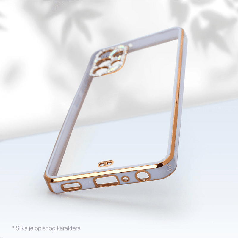 Чехол Luxury Crystal Clear для iPhone 16 розовый - Maske za telefone