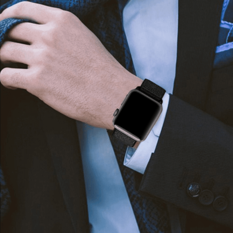 Narukvica za Apple Watch Sport Loop 38/ 40/ boja white, black velicina 41mm - Satovski dodaci