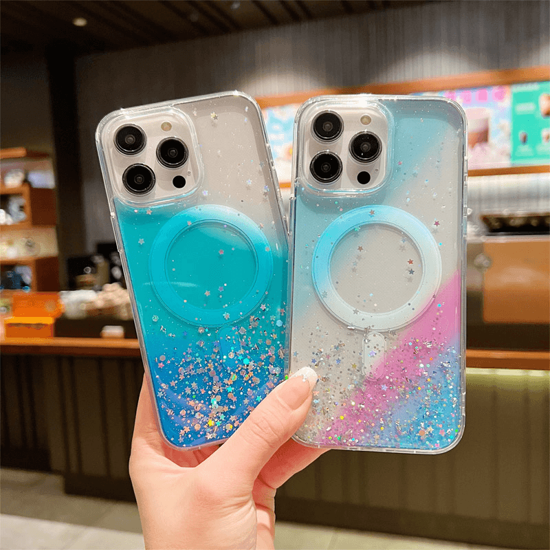 Maska Mag Case Sparkly za iPhone 13 Pro . dizajn tip2, tip3, tip7 - Maske za telefone