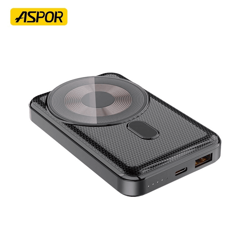 Повербанк Aspor A326 Mag Charger 22.5W 10000 mAh белый - Punjači i kablovi