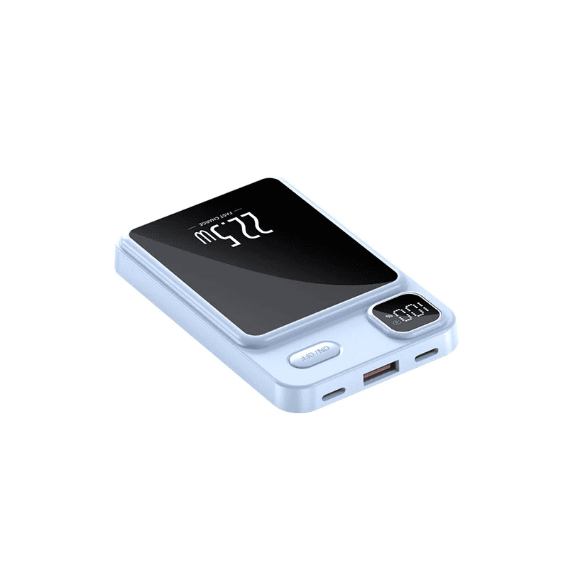 Power bank Mag Charger 22,5W Digital Display 10.000 mAh black white - Razno