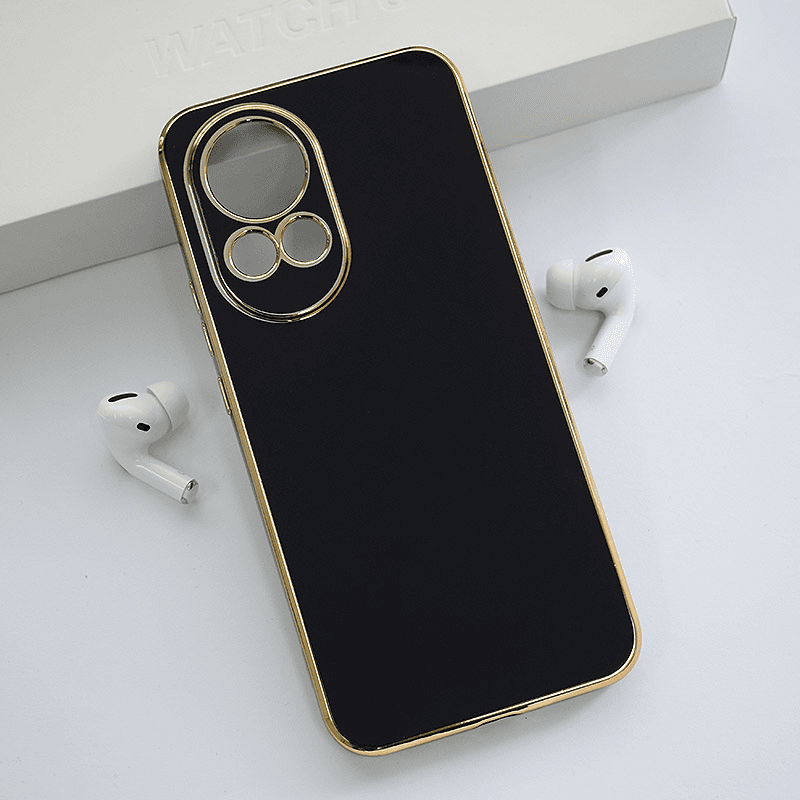 Чехол Fresh Electroplated для Huawei Nova 12 чёрный - Maske za telefone