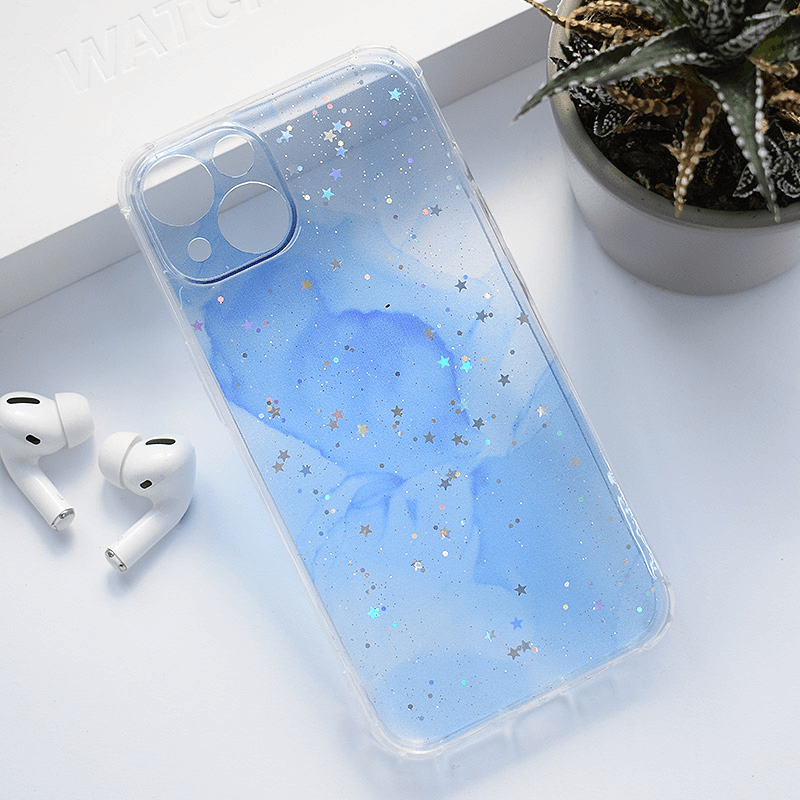 Maska Fluid Color za iPhone 13 boja light_blue, dark_blue, green, purple, blue - Maske za telefone