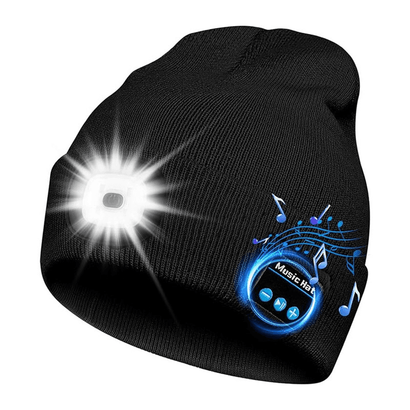 Kapa led sa bluetooth slusalicama (BT-01) boja blue, pink, orange, red - Razno