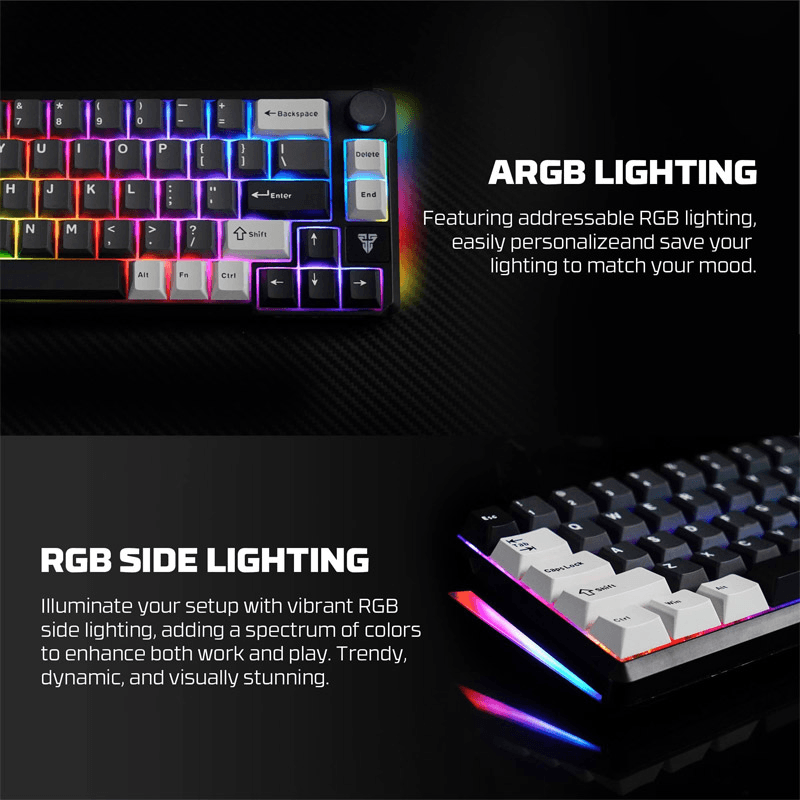 Tastatura Mehanicka Gaming Fantech MK919 Atom PRO66 ( switch) boja gray, red, blue, black - Periferija