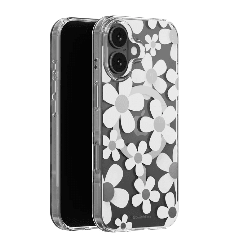 Maska Mag Case SwitchEasy Fleur za iPhone 17 boja white, pink, gold - Maske za telefone