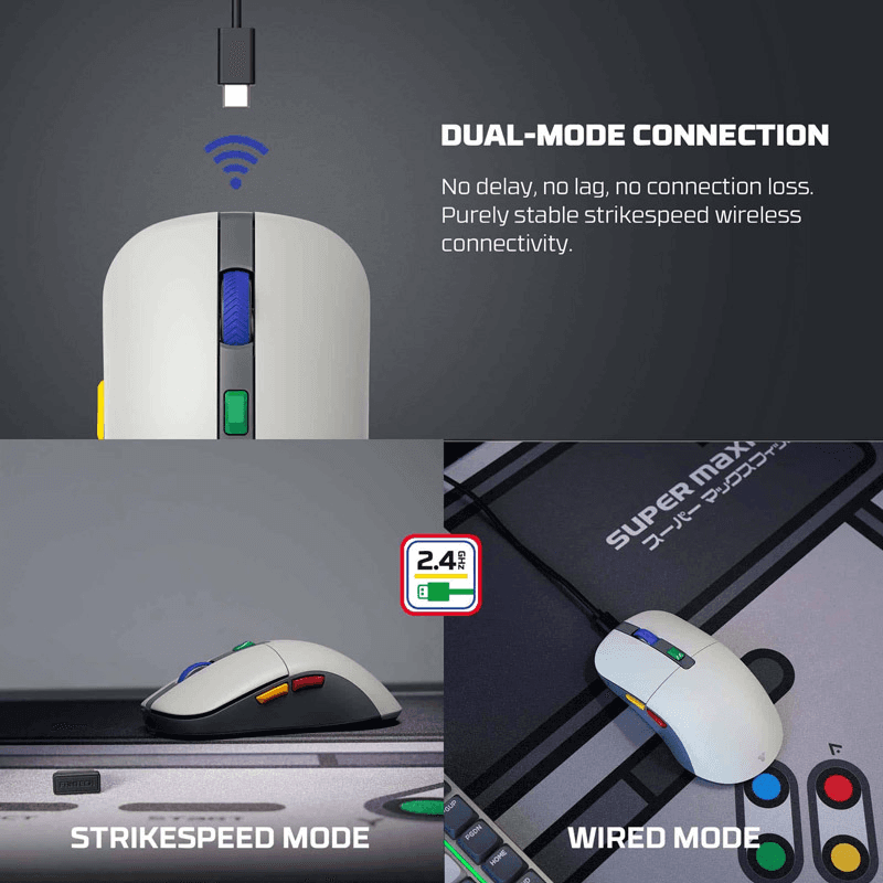 Мышь Wireless Gaming Fantech WG9S Kanata S красный - Periferija