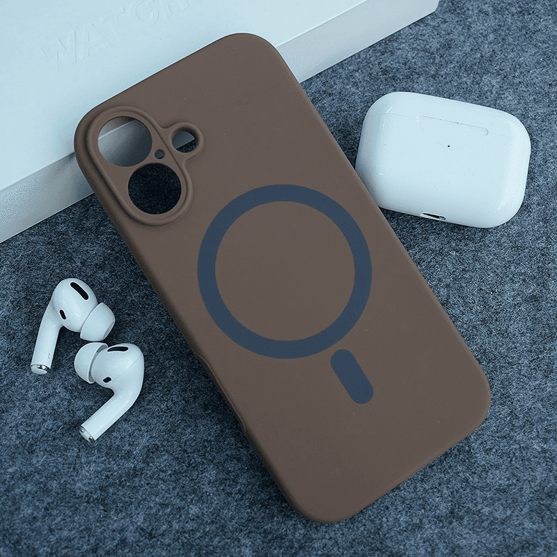 Maska Mag Case PureTone za iPhone 16 boja pink, light_blue, brown - Maske za telefone