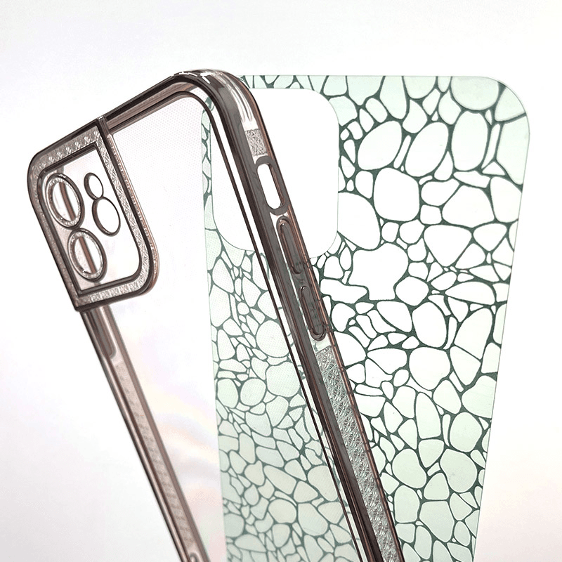 Чехол Flash Drill для iPhone 12 серебряный - Maske za telefone