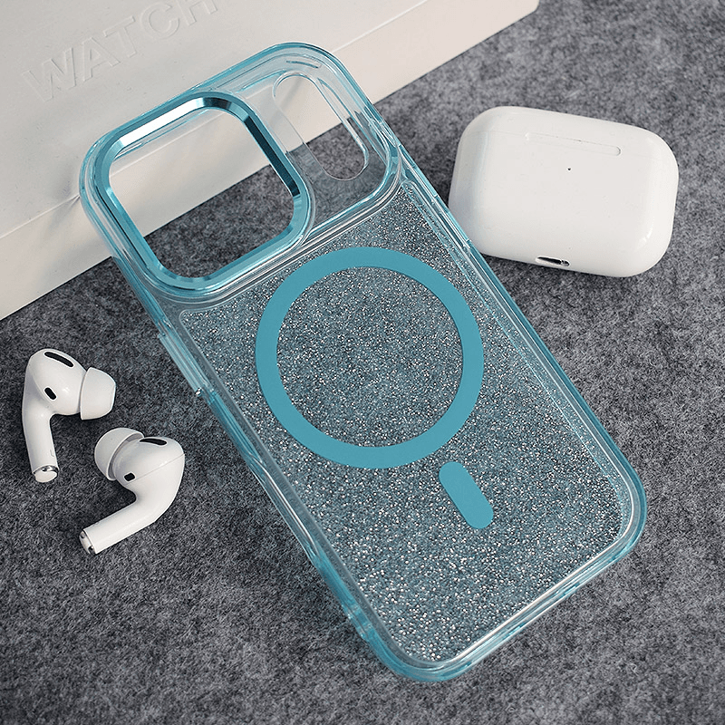 Maska Mag Case Glitter za iPhone 17 Pro Max boja white, purple, pink, blue - Maske za telefone