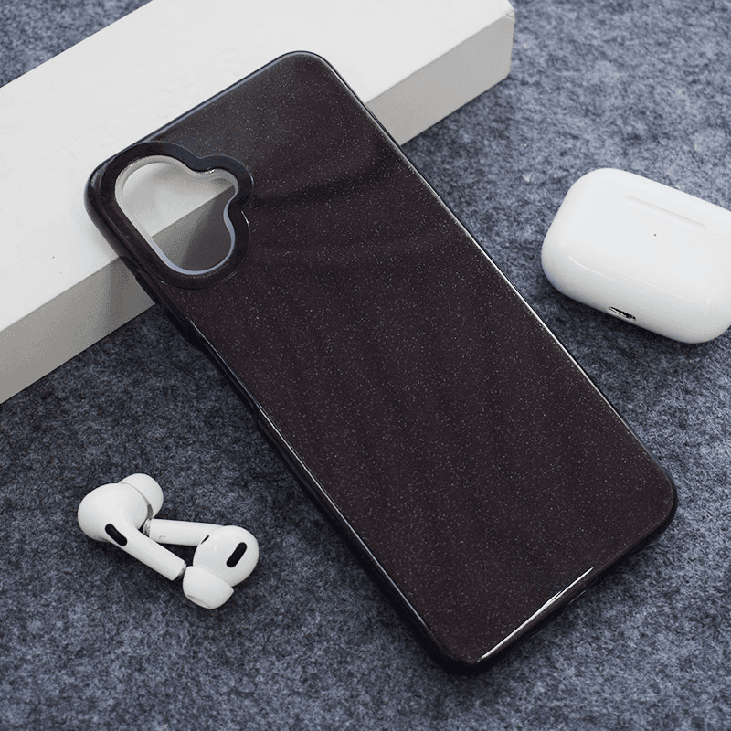 Чехол Crystal Dust для Samsung A07/ A075F чёрный - Maske za telefone