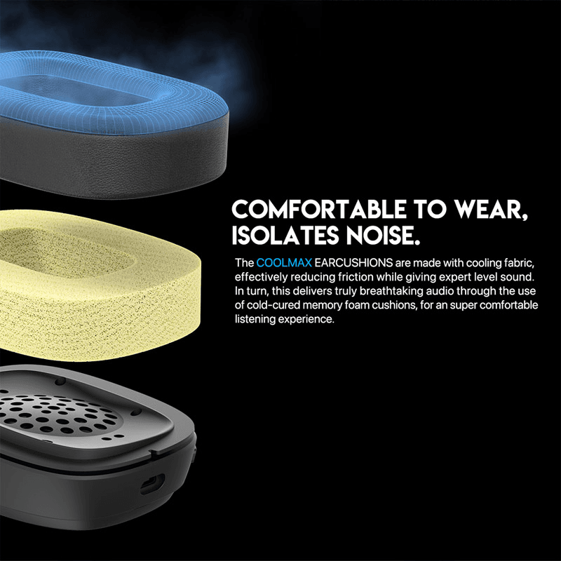 Bluetooth наушники Fantech WHG02 Harmony белые - Gaming slušalice