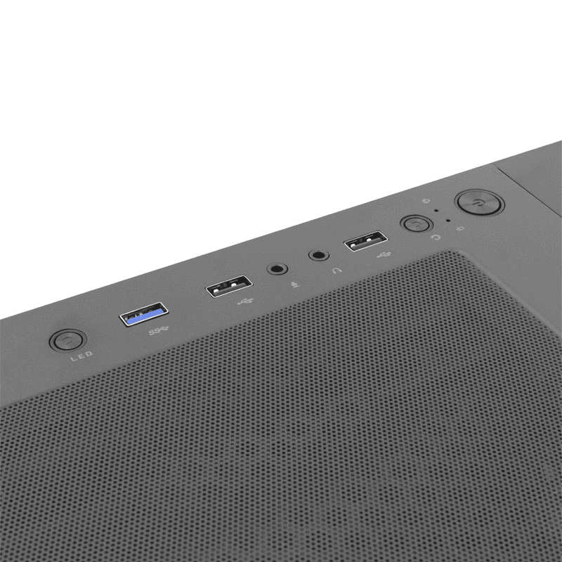 White Shark KUCISTE GCC 2301 WARHEAD 2, 4 Fans BLACK - Kućišta