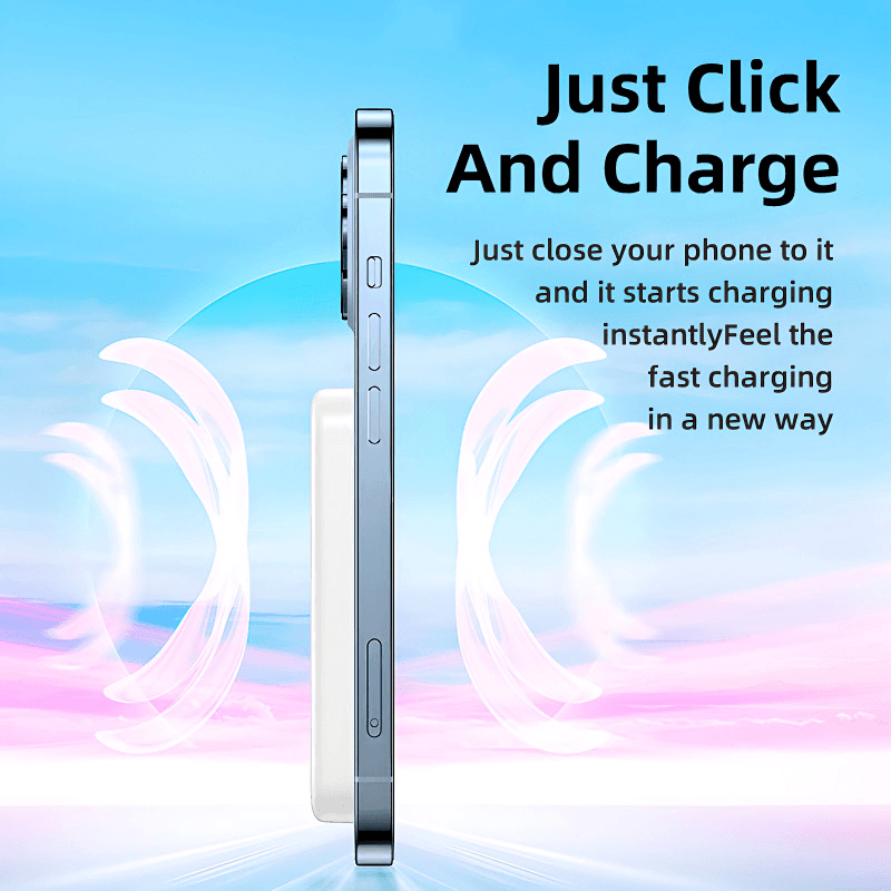 Power Bank REMAX Magnetic RPP-65 PD +QC 15W Fast Charging kapacitet 10000mAh snaga 20W boja white, pink - Power bank
