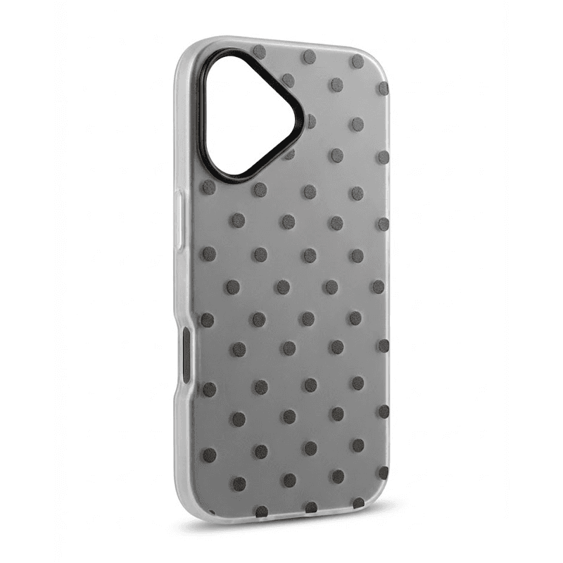 Maska Candy Dots za iPhone 17 boja pink, black, turquoise, blue, white - Maske za telefone
