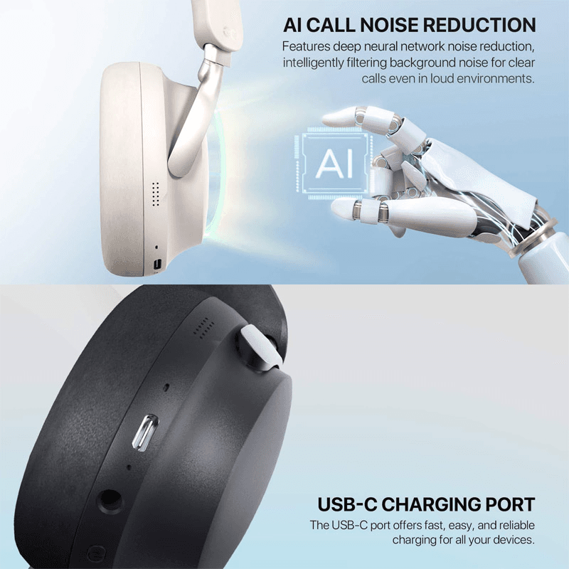Bluetooth наушники Fantech GO Flow WH07A sive - Gaming slušalice
