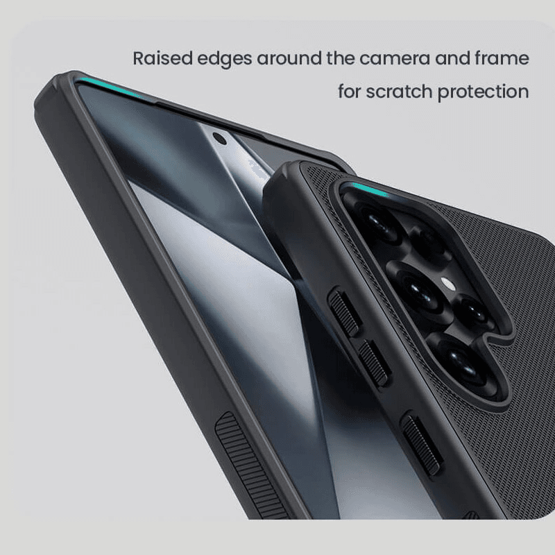 Maska Nillkin Super Frosted Shield Pro za Samsung S25 Ultra/ S938B boja black, blue - Maske za telefone